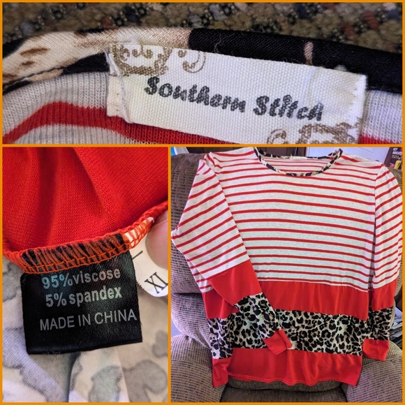 Ladies print blouse - Picture 1 of 1